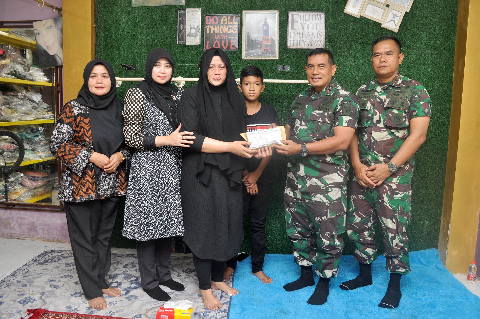 KUNJUNGAN SOSIAL DANKORMAR DI WILAYAH PASMAR 2