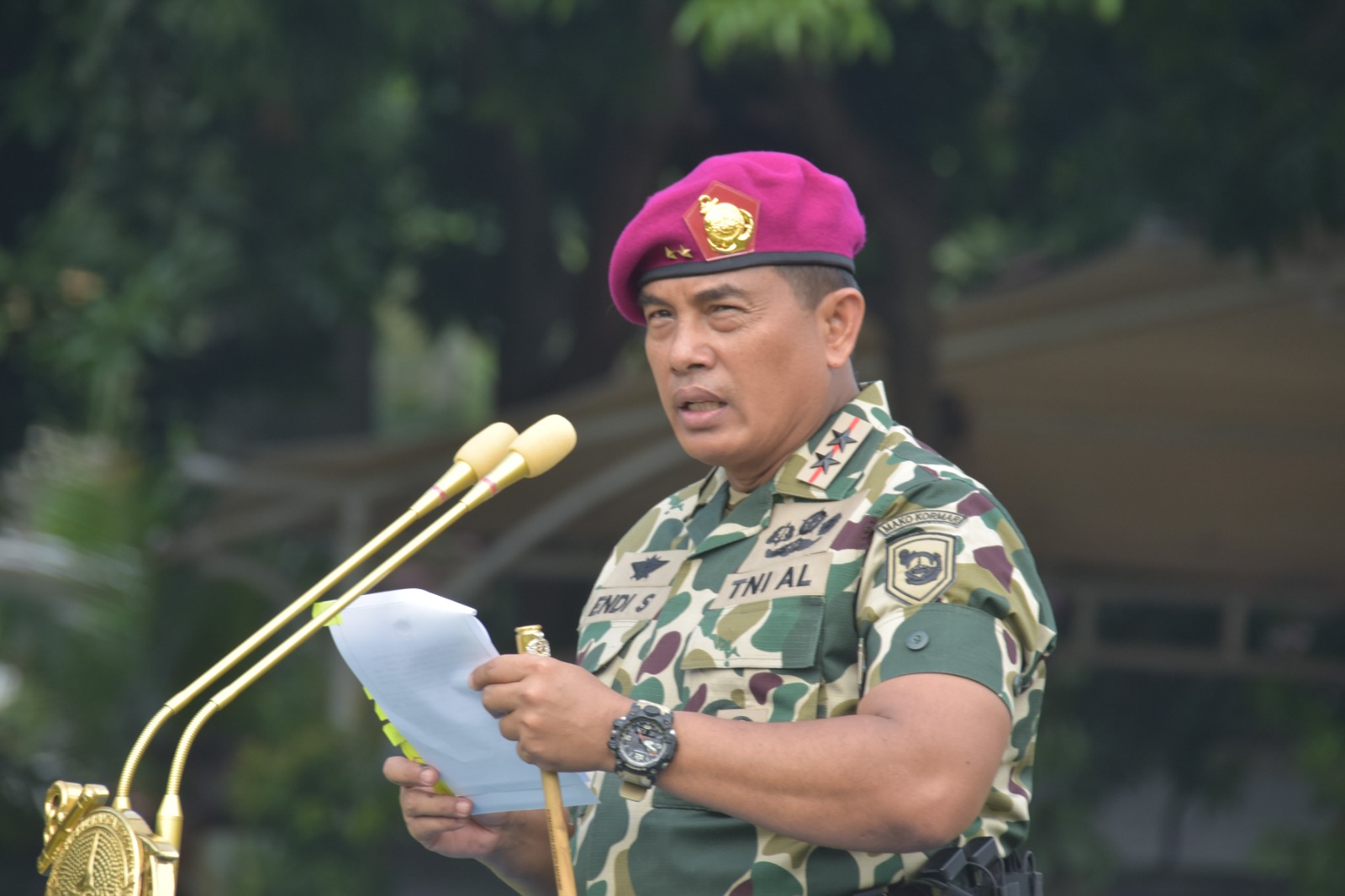 DANKORMAR PIMPIN SERTIJAB DANKOLATMAR DAN DANLANMAR SORONG