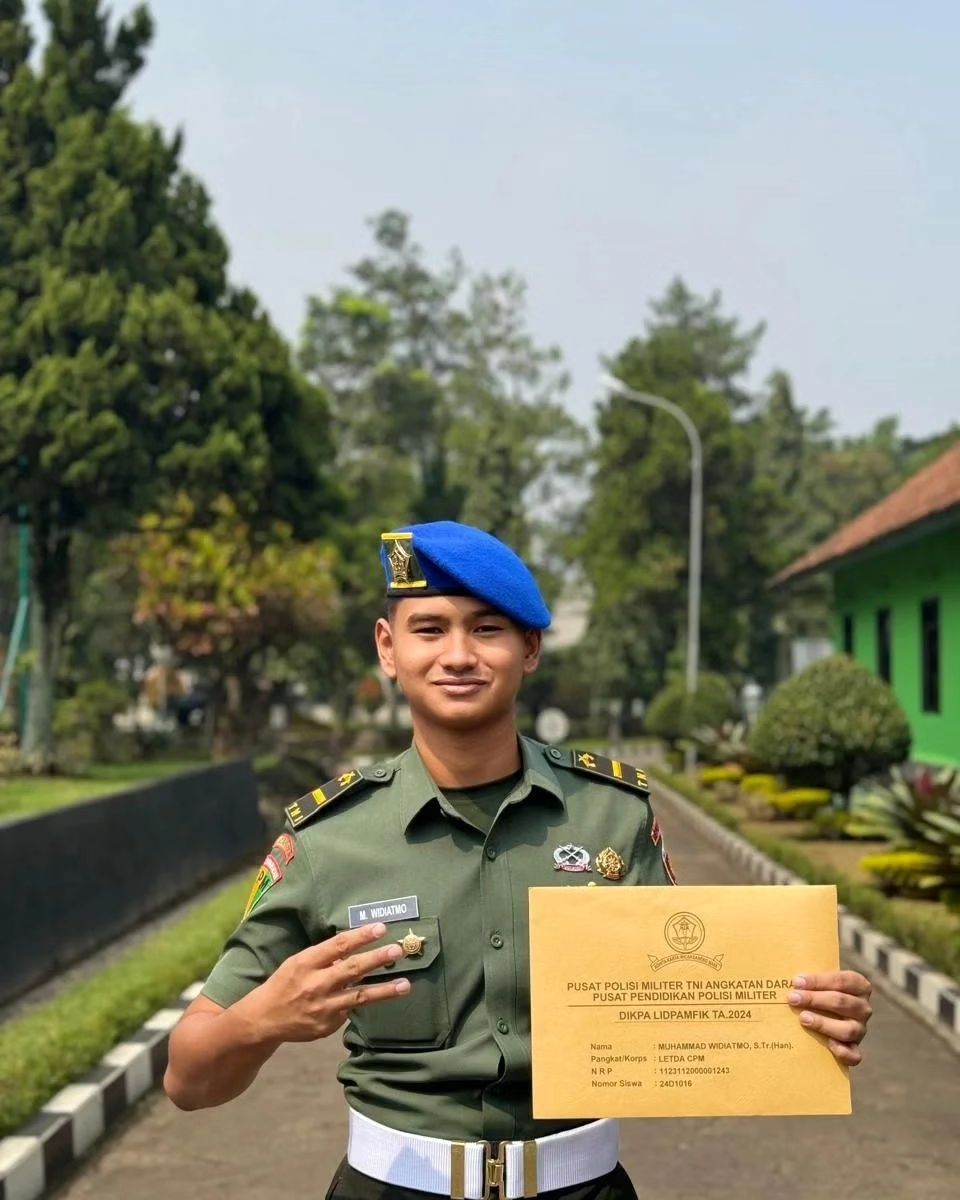 Letda Cpm Widiatmo Terpilih Untuk Mengikuti Pendikan Perwira Penyelidikan dan Pengamanan Fisik