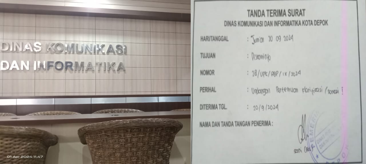 Diskominfo Depok Diduga Mangkir Undangan Klarifikasi dari Pengacara Ramuddin Bagariang Partners