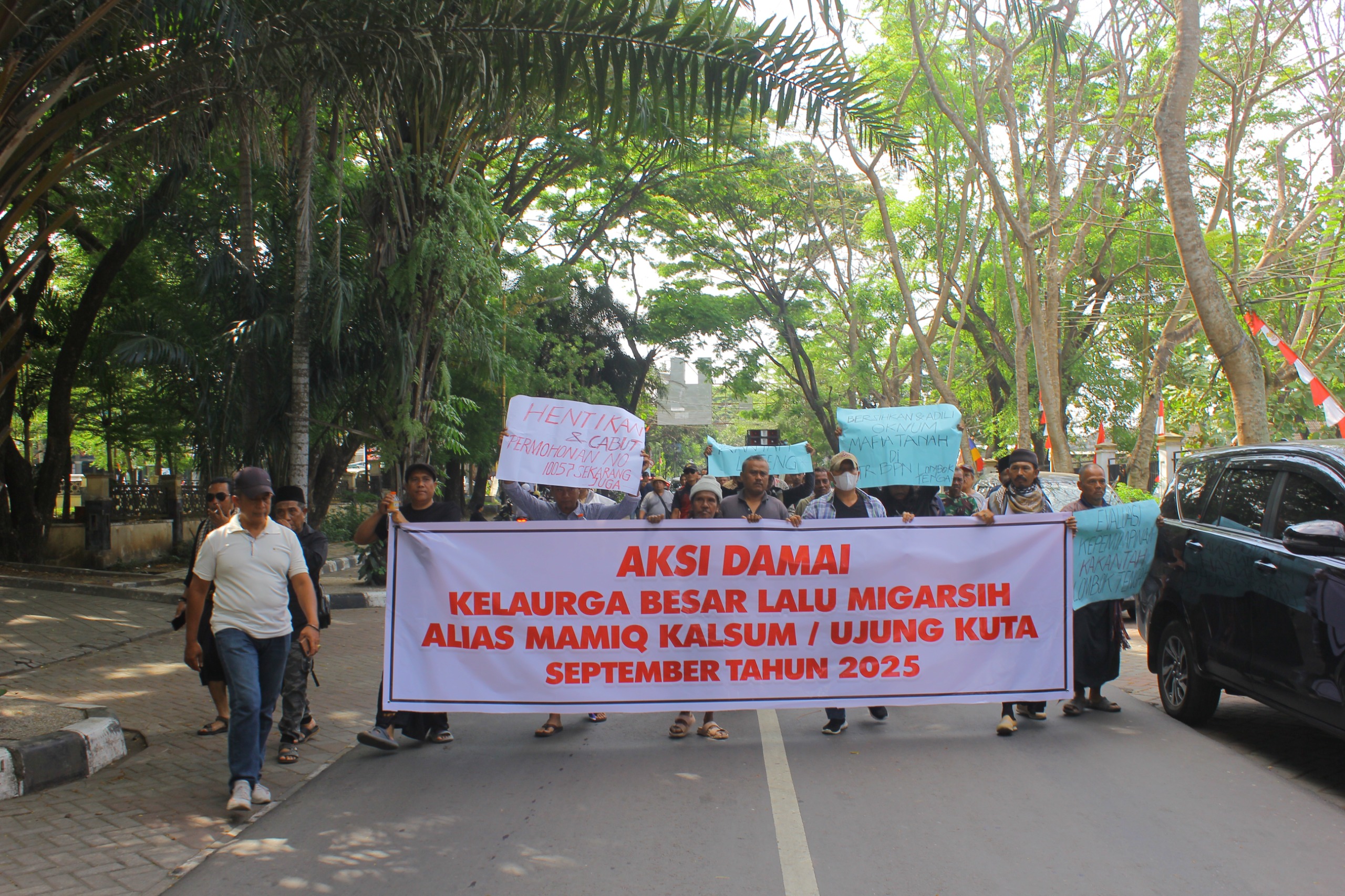 BPN Lombok Tengah Dituding Sarang Penyamun, Permohonan  Pendaftaran Tanah Ditindih Demi Kepentingan 