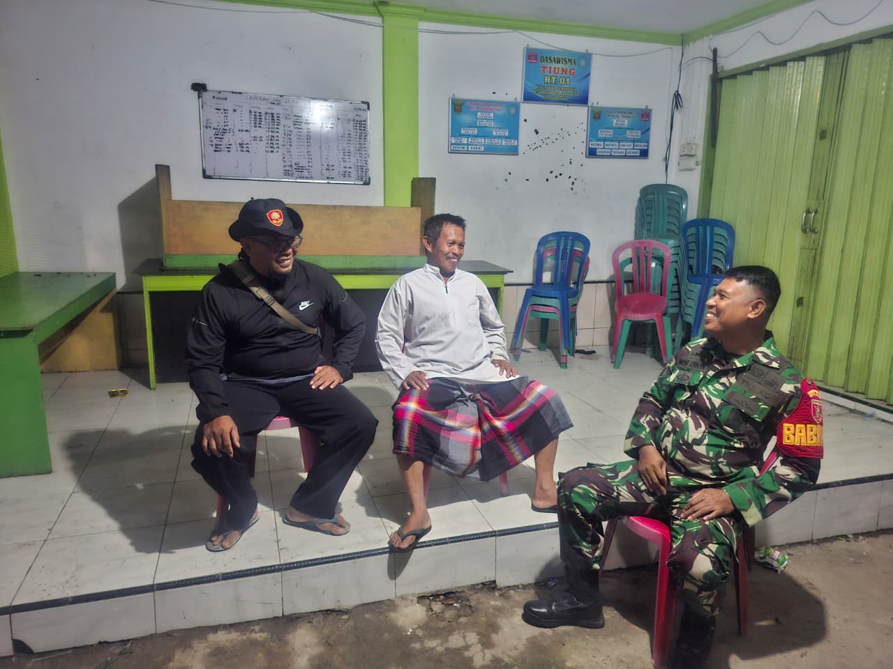 Babinsa Koramil 0901-03/Samarinda Patroli Keamanan Di Wilayah Binaan