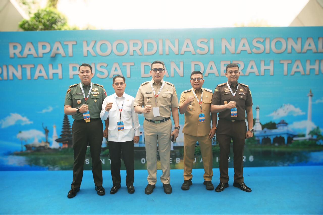 Dandim 0901/Samarinda Hadiri Rapat Koordinasi Nasional Pemerintah Pusat dan Daerah Tahun 2026