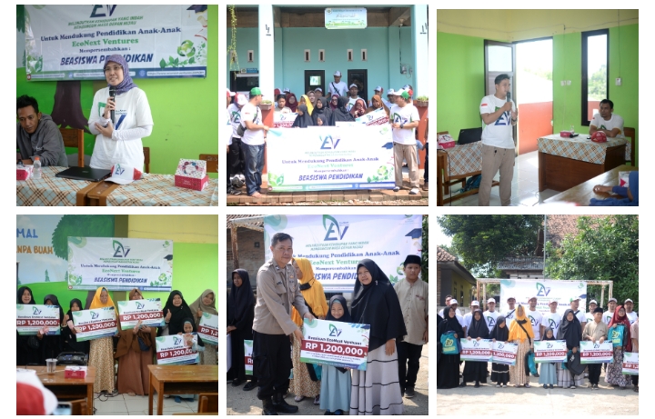 EcoNext Ventures Peduli Pendidikan, Bantu Siswa/siswi SDIT Risalatul Haq Cicadas, Purwakarta 