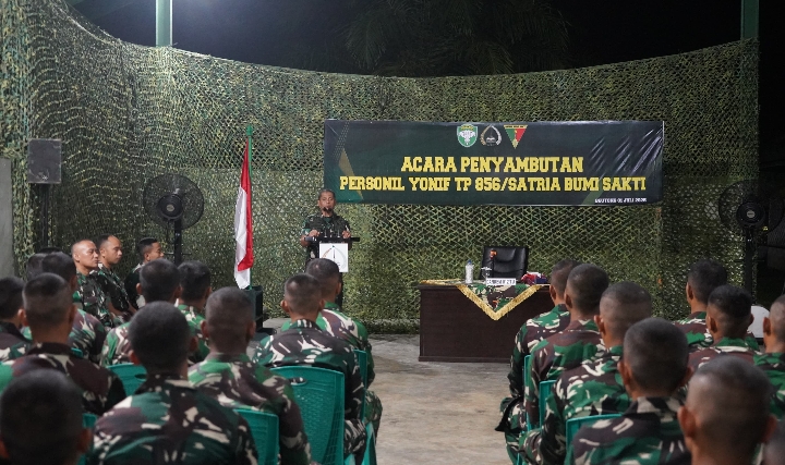 Danrem 012/TU Sambut 237 Prajurit Baru Yonif TP 856