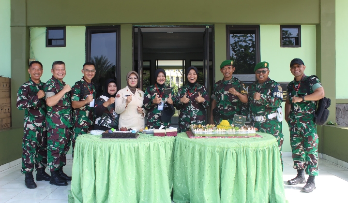 Polres Metro Bekasi Beri Kejutan di HUT TNI ke-80, Kodim 0509 Terharu