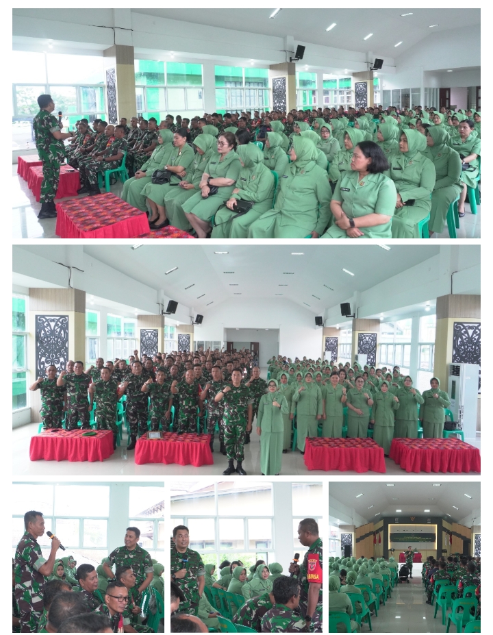 Saya Ingin Mengenal Lebih Dekat : Dandim 0901/Samarinda memberikan Pengarahan Kepada Danramil Dan Ba