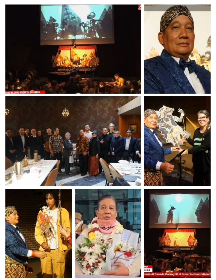 Ramaikan World Puppetry Day, K.R.A. Ki H Gunarto Gunodipuro, S.H.,M.M. Pentas di Kanada