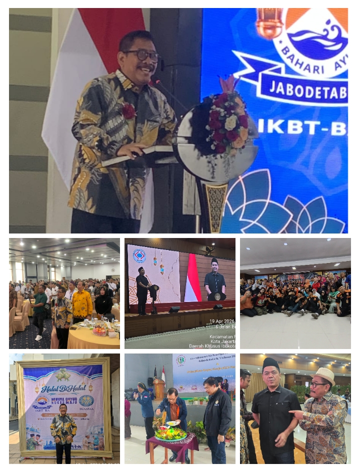 KETUM PJT KRAT LELES SUDARMANTO MARATON SILATURAHMI, SAMBANGI 7 TITIK DALAM SEHARI