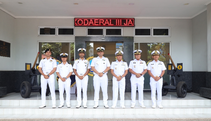 PERKUAT NAVY BROTHERHOOD, KODAERAL III TERIMA CC DELEGASI INDIAN NAVY
