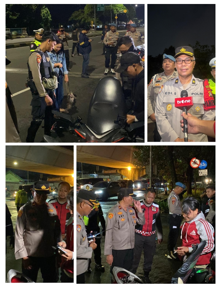 Patroli Cipta Kondisi, Polres Metro Jakarta Timur Antisipasi Kejahatan Jalanan dan Tawuran