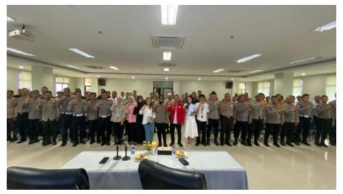 Pelatihan Publik Speaking Dan Konten Kreator Bagi Personil POLRI Dan ASN Polres Metro Bekasi Kota