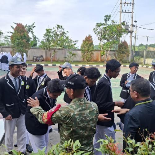 Babinsa Koramil 0901-01/Samarinda Ulu Berikan Sosialisasi Persami