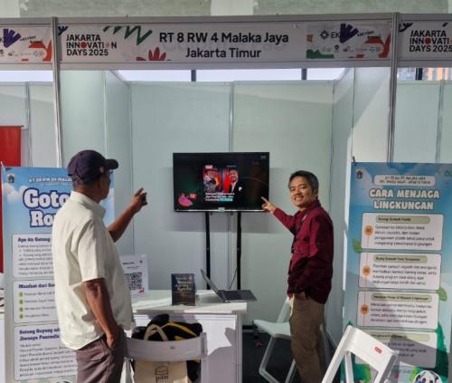 Booth RT8 Malaka Jaya Jadi Sorotan di Jakarta Innovation Days 2025: Inovasi dari Gang Sempit Menuju