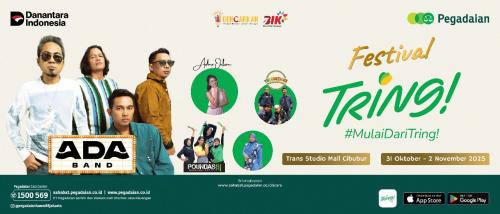 Pegadaian Kanwil VIII Jakarta 1 Hadirkan “Festival Tring!” di Trans Studio Mall Cibubur  Perpaduan I