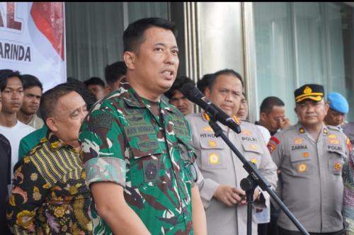 Dandim 0901/Samarinda hadir Bersama Aliansi Mahakam Gelar Bakti Sosial, Perkuat Sinergitas Mahasiswa