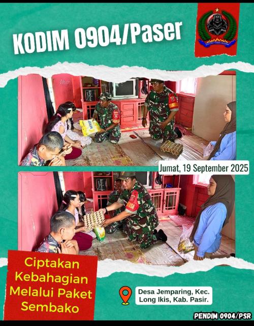 Ciptakan Kebahagian Melalui Paket Sembako