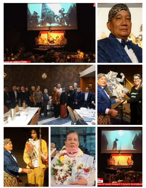 Ramaikan World Puppetry Day, K.R.A. Ki H Gunarto Gunodipuro, S.H.,M.M. Pentas di Kanada