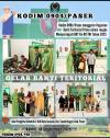 Kodim 0904/Psr, Korem 091/ASN, Gelar Bakti Teritorial Prima