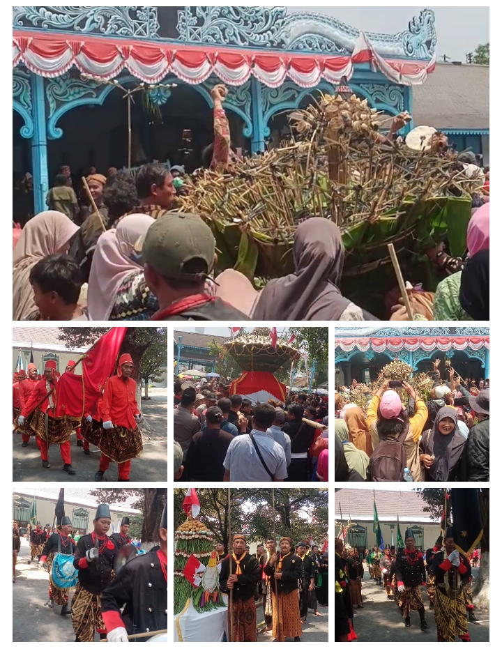 Warga Surakarta dan sekitarnya Ikuti Grebeg Maulud Keraton Kasunanan Surakarta Hadiningrat