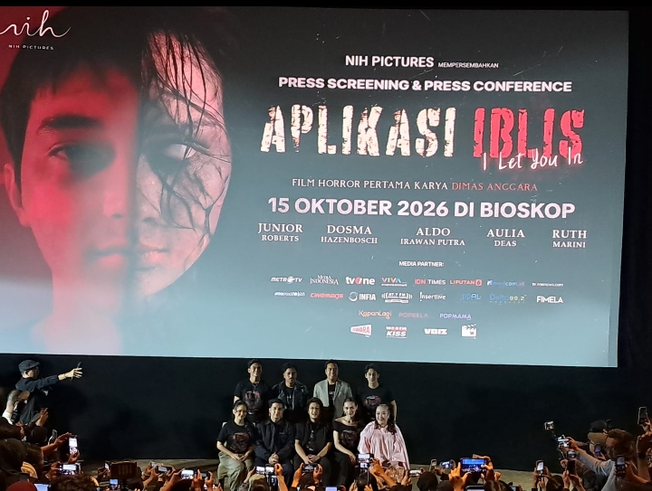 Aktris Dosma Hazenbosch debut membintangi film horor Aplikasi Iblis persembahan NIH Pictures
