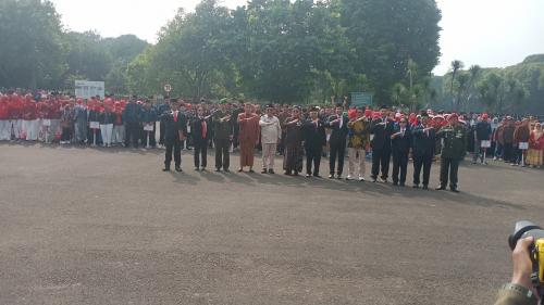 Peringati HUT Kemerdekaan RI Ke 81, Paguyuban Jawa Tengah Gelar Upacara Bendera